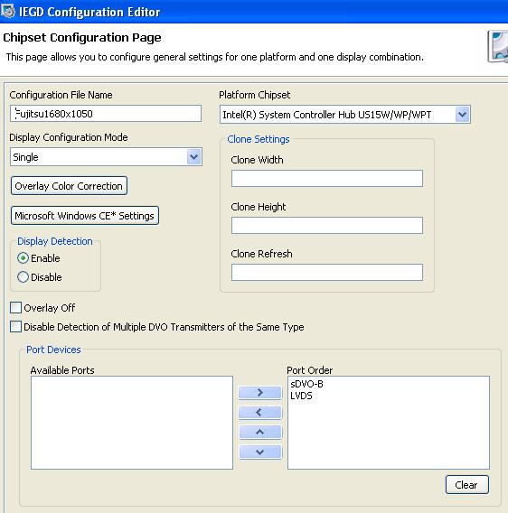 New Configuration Page 1